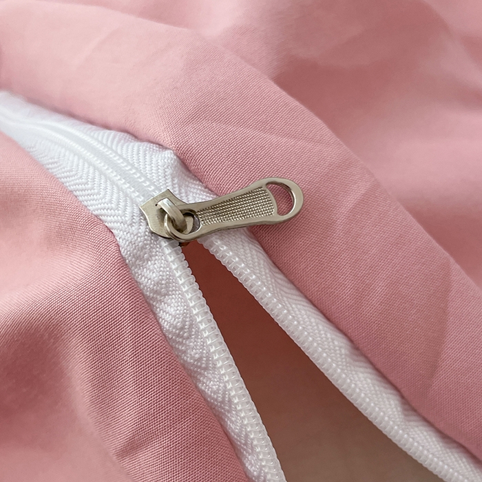 91家纺网 家纺一手货源 找家纺 优梦莱 2025新款糯糯抗菌棉四件套 豆沙粉