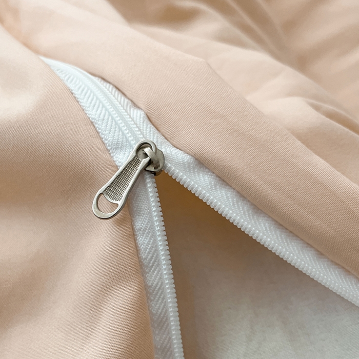 91家纺网 家纺一手货源 找家纺 优梦莱 2025新款糯糯抗菌棉四件套 奶茶色