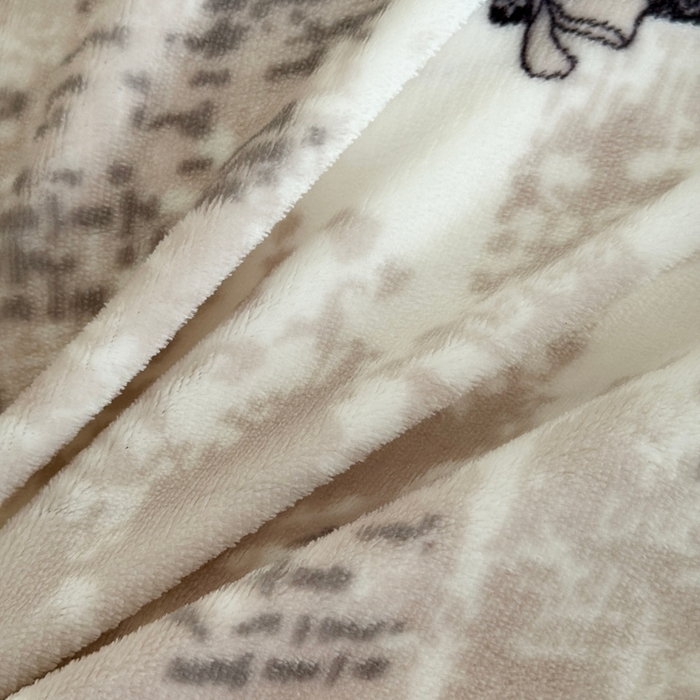 91家纺网 家纺一手货源 找家纺 于果 2025新款牛奶绒印花四件套 迷你字母