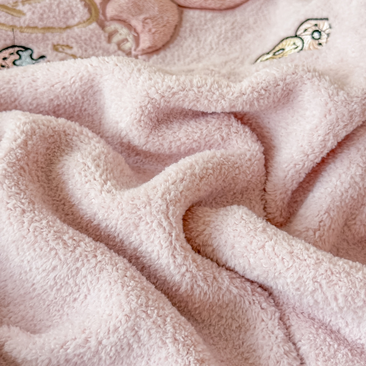 91家纺网 家纺一手货源 找家纺 （总）浩诚 2025秋冬新款高克重艾尼绒牛奶绒床单款床盖款刺绣四件套