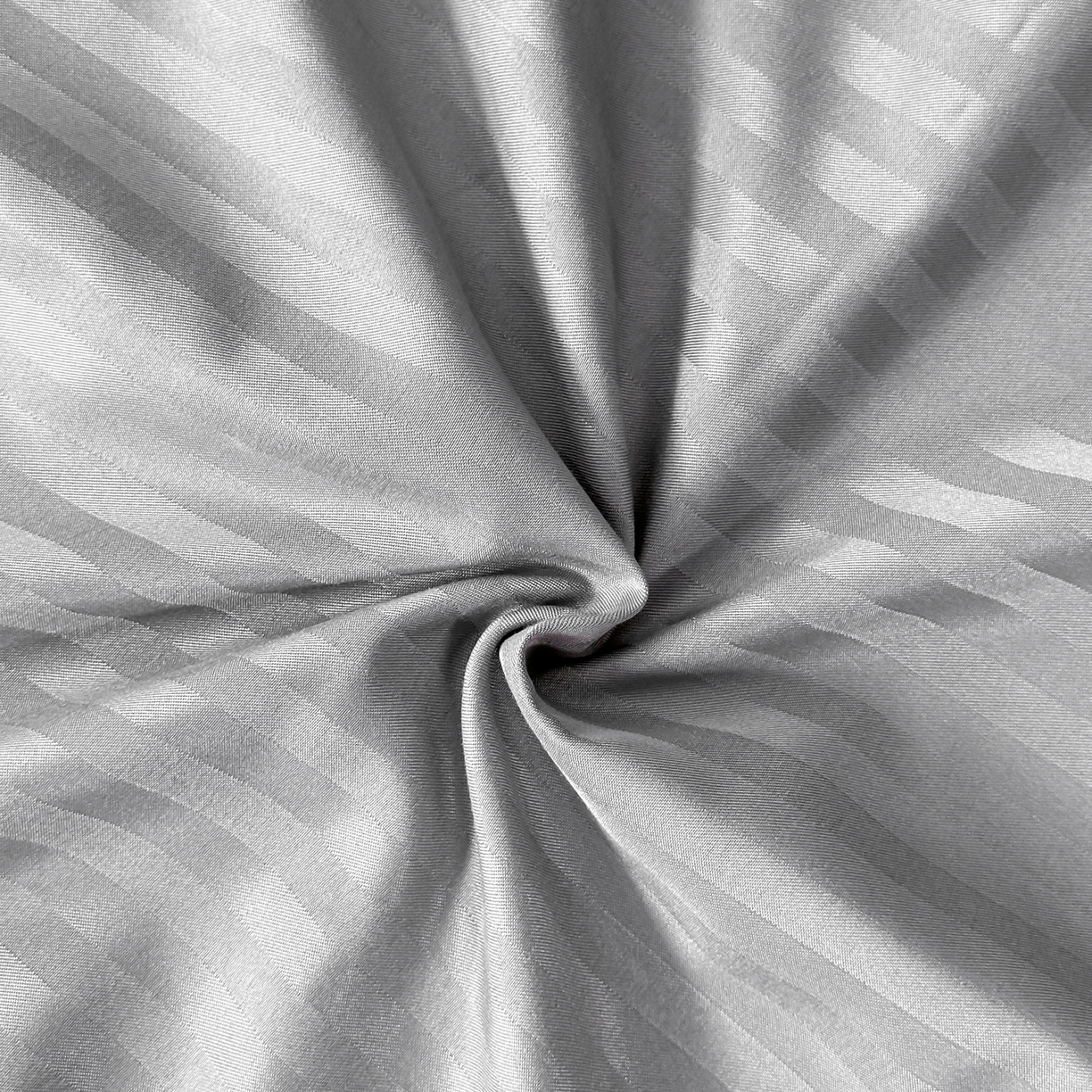 91家纺网 家纺一手货源 找家纺 安力森/诚臻酒店用品 2025新款酒店布草床单高支高密缎条款床笠三件套月子中心养老院机构专用床品 浅灰色