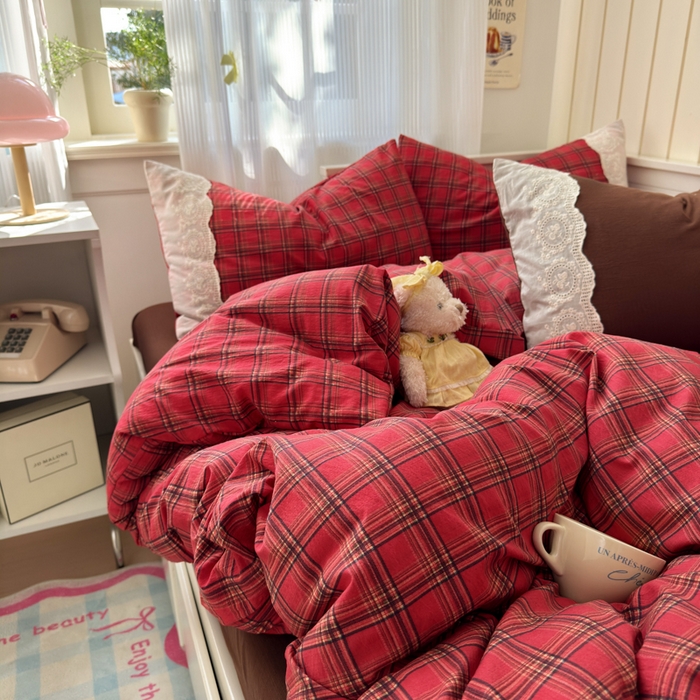 91家纺网 家纺一手货源 找家纺 （总）上尚居 2025新款高克重法式复古无印风亚麻原麻四件套