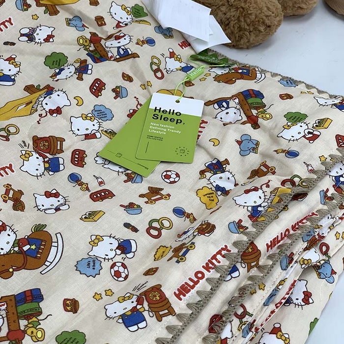 91家纺网 家纺一手货源 找家纺 （总）源启生活 2025新款A类贝壳边款双层纱夏被