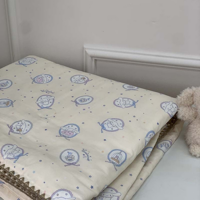 91家纺网 家纺一手货源 找家纺 （总）源启生活 2025新款A类贝壳边款双层纱夏被