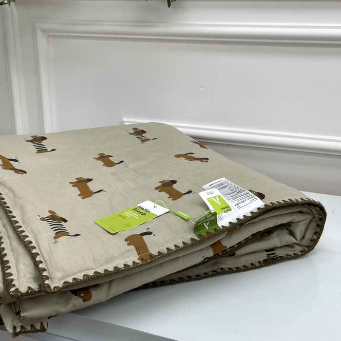 91家纺网 家纺一手货源 找家纺 （总）源启生活 2025新款A类贝壳边款双层纱夏被