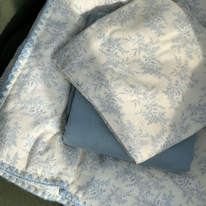 91家纺网 家纺一手货源 找家纺 源启生活 2025新款A类贝壳边款双层纱夏被 艾莎