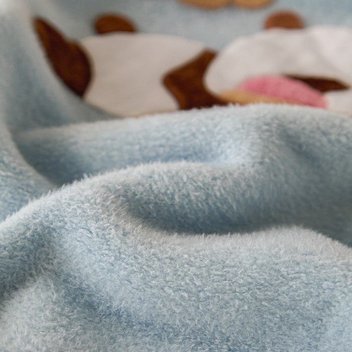 91家纺网 家纺一手货源 找家纺 皇寝世家家居 2025新款仿绵羊绒毛毯兔绒毯办公室午睡毯子毛巾被 四季空调沙发盖毯 浅蓝