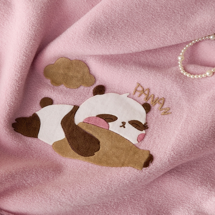 91家纺网 家纺一手货源 找家纺 皇寝世家家居 2025新款仿绵羊绒毛毯兔绒毯办公室午睡毯子毛巾被 四季空调沙发盖毯 浅紫