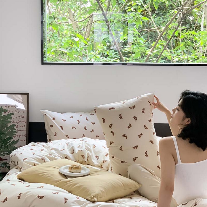 91家纺网 家纺一手货源 找家纺 （总）源启生活 2025秋冬新款A类全棉针织棉活性印染四件套