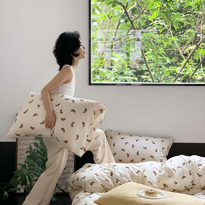 91家纺网 家纺一手货源 找家纺 （总）源启生活 2025秋冬新款A类全棉针织棉活性印染四件套