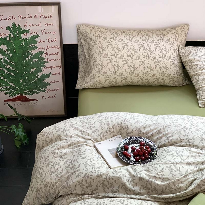 91家纺网 家纺一手货源 找家纺 源启生活 2025秋冬新款A类全棉针织棉活性印染四件套 遇见