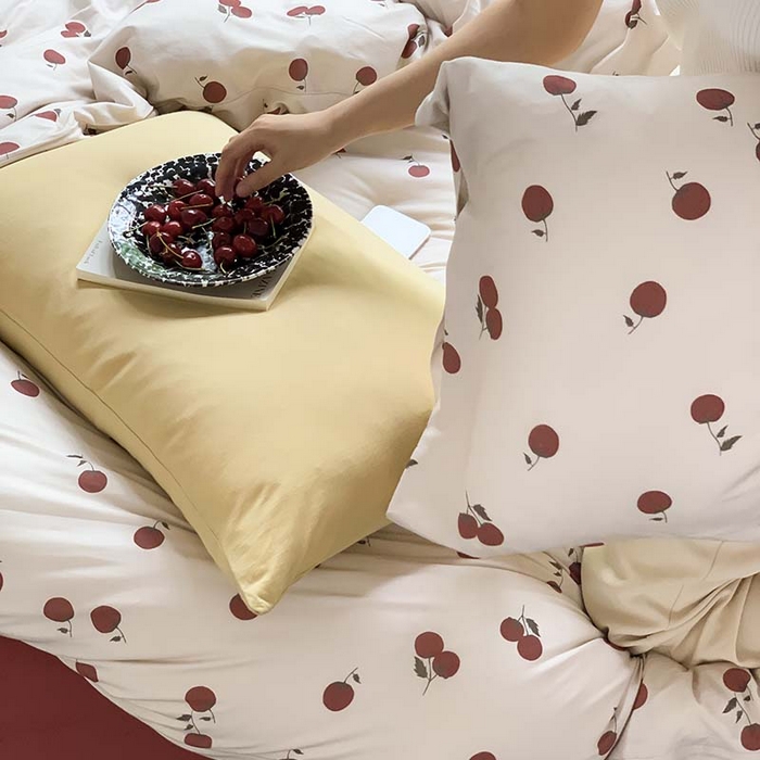 91家纺网 家纺一手货源 找家纺 源启生活 2025秋冬新款A类全棉针织棉活性印染四件套 喜番