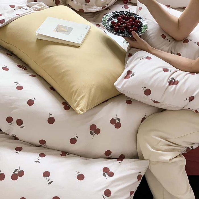 91家纺网 家纺一手货源 找家纺 源启生活 2025秋冬新款A类全棉针织棉活性印染四件套 喜番