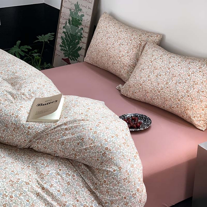 91家纺网 家纺一手货源 找家纺 源启生活 2025秋冬新款A类全棉针织棉活性印染四件套 予你