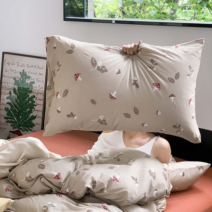 91家纺网 家纺一手货源 找家纺 源启生活 2025秋冬新款A类全棉针织棉活性印染四件套 莫古莫古