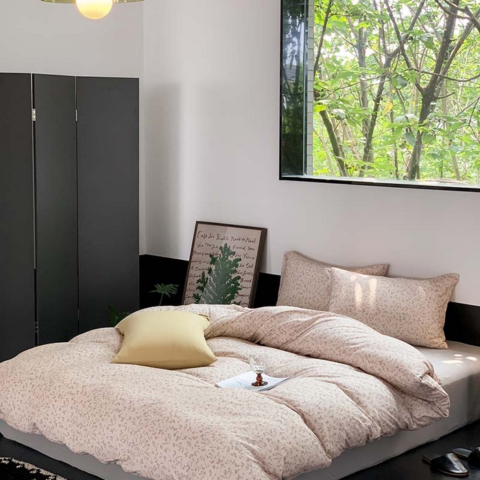 91家纺网 家纺一手货源 找家纺 源启生活 2025秋冬新款A类全棉针织棉活性印染四件套 暖暖