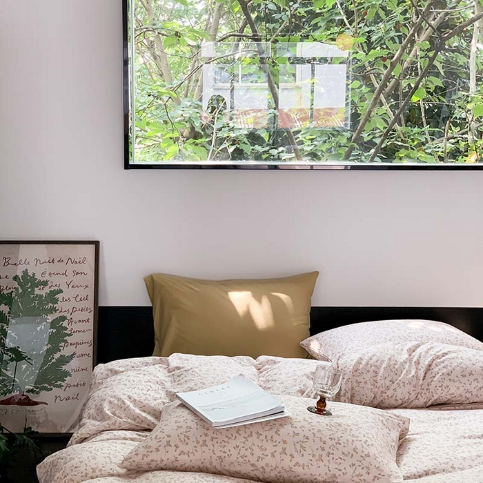 91家纺网 家纺一手货源 找家纺 源启生活 2025秋冬新款A类全棉针织棉活性印染四件套 暖暖