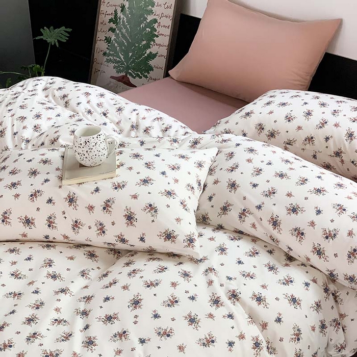 91家纺网 家纺一手货源 找家纺 源启生活 2025秋冬新款A类全棉针织棉活性印染四件套 彼岸