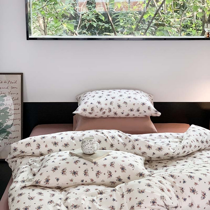 91家纺网 家纺一手货源 找家纺 源启生活 2025秋冬新款A类全棉针织棉活性印染四件套 彼岸