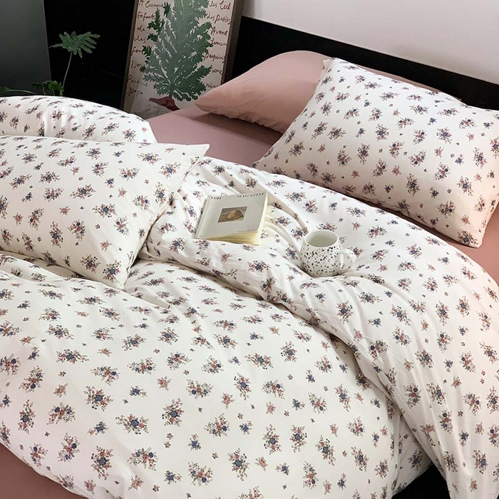 91家纺网 家纺一手货源 找家纺 源启生活 2025秋冬新款A类全棉针织棉活性印染四件套 彼岸