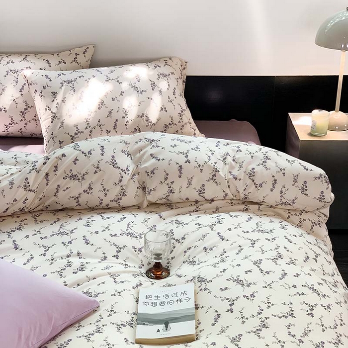 91家纺网 家纺一手货源 找家纺 源启生活 2025秋冬新款A类全棉针织棉活性印染四件套 告白