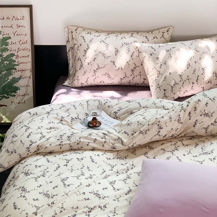 91家纺网 家纺一手货源 找家纺 源启生活 2025秋冬新款A类全棉针织棉活性印染四件套 告白