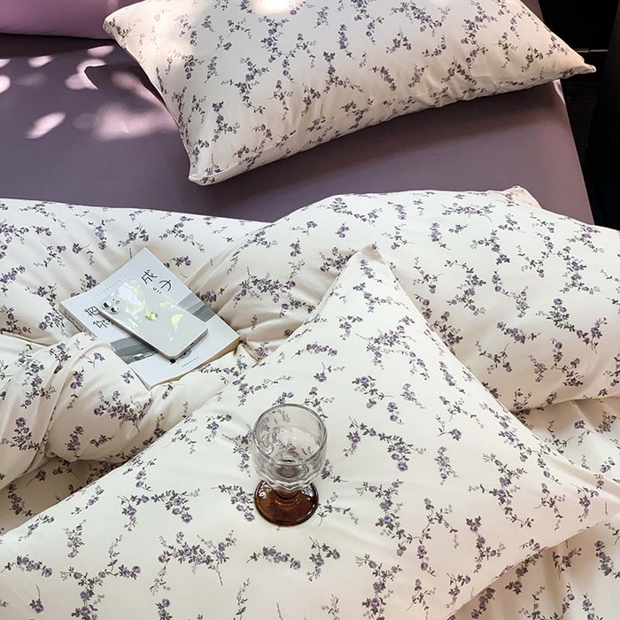 91家纺网 家纺一手货源 找家纺 源启生活 2025秋冬新款A类全棉针织棉活性印染四件套 告白