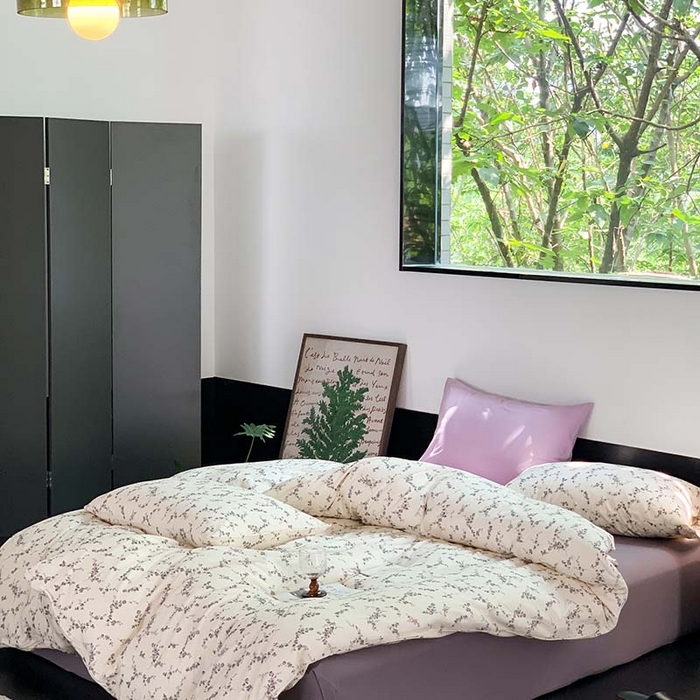 91家纺网 家纺一手货源 找家纺 源启生活 2025秋冬新款A类全棉针织棉活性印染四件套 告白