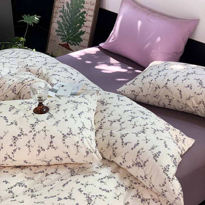 91家纺网 家纺一手货源 找家纺 源启生活 2025秋冬新款A类全棉针织棉活性印染四件套 告白