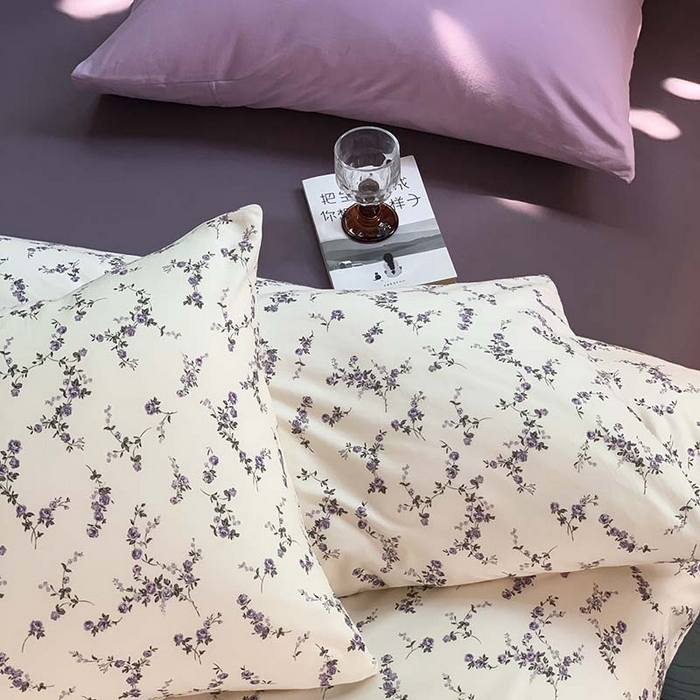 91家纺网 家纺一手货源 找家纺 源启生活 2025秋冬新款A类全棉针织棉活性印染四件套 告白