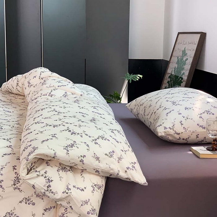 91家纺网 家纺一手货源 找家纺 源启生活 2025秋冬新款A类全棉针织棉活性印染四件套 告白