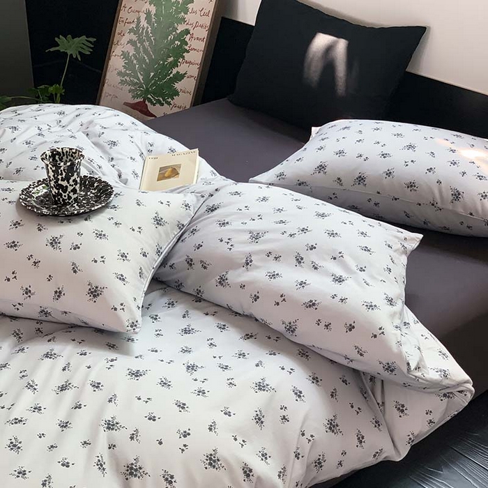 91家纺网 家纺一手货源 找家纺 源启生活 2025秋冬新款A类全棉针织棉活性印染四件套 以墨