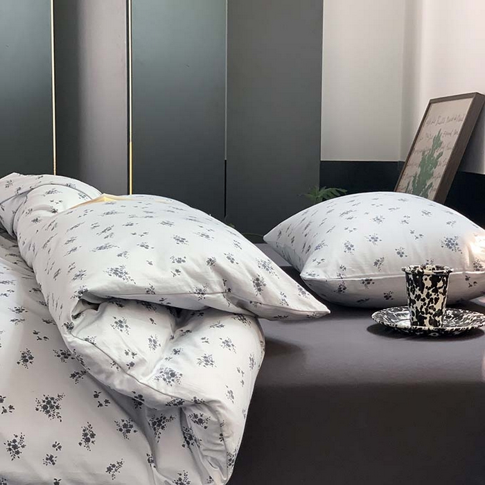 91家纺网 家纺一手货源 找家纺 源启生活 2025秋冬新款A类全棉针织棉活性印染四件套 以墨