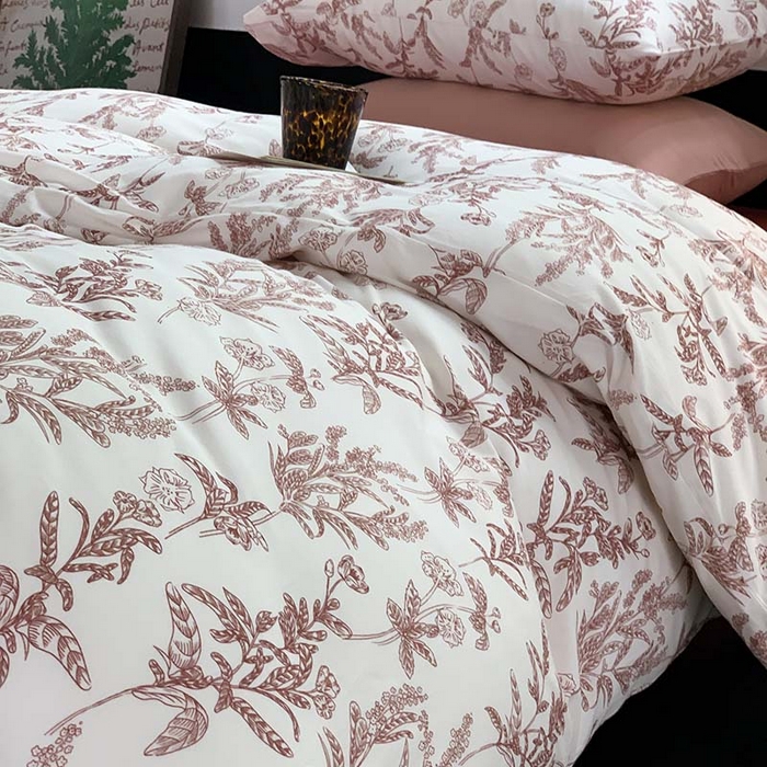 91家纺网 家纺一手货源 找家纺 源启生活 2025秋冬新款A类全棉针织棉活性印染四件套 红妆