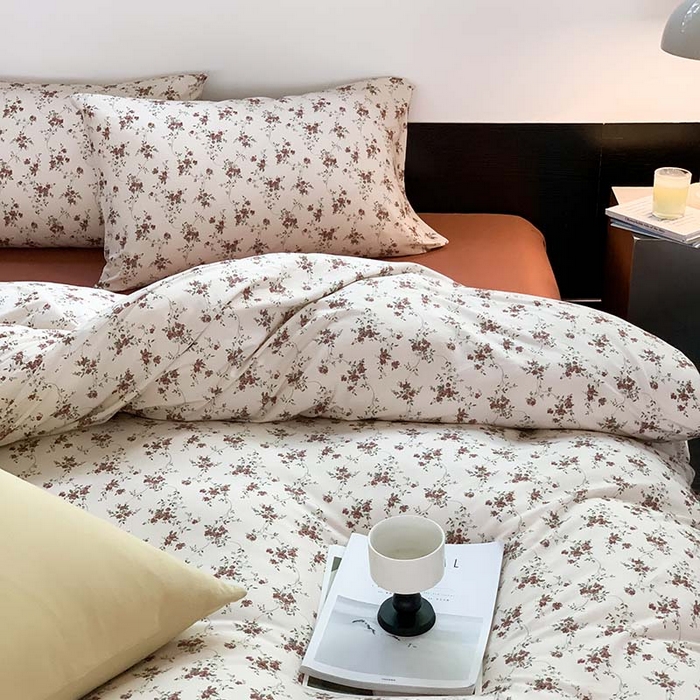 91家纺网 家纺一手货源 找家纺 源启生活 2025秋冬新款A类全棉针织棉活性印染四件套 禾木