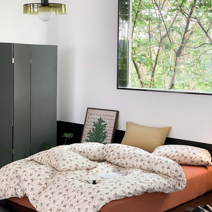 91家纺网 家纺一手货源 找家纺 源启生活 2025秋冬新款A类全棉针织棉活性印染四件套 禾木