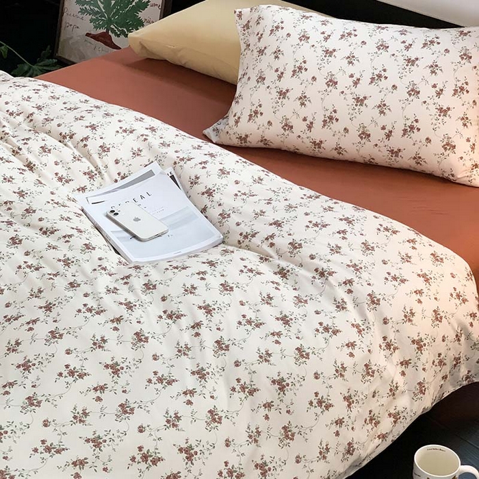 91家纺网 家纺一手货源 找家纺 源启生活 2025秋冬新款A类全棉针织棉活性印染四件套 禾木