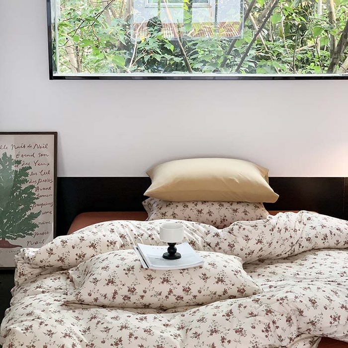 91家纺网 家纺一手货源 找家纺 源启生活 2025秋冬新款A类全棉针织棉活性印染四件套 禾木