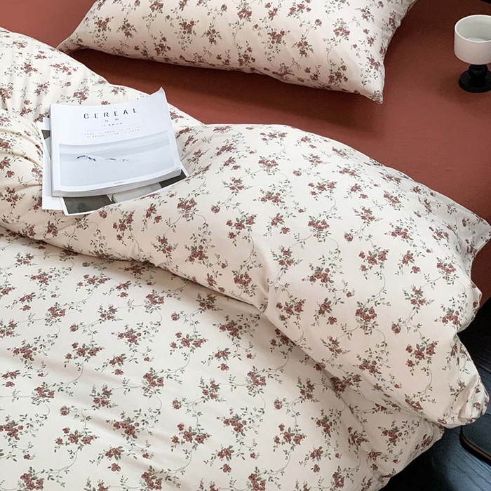 91家纺网 家纺一手货源 找家纺 源启生活 2025秋冬新款A类全棉针织棉活性印染四件套 禾木