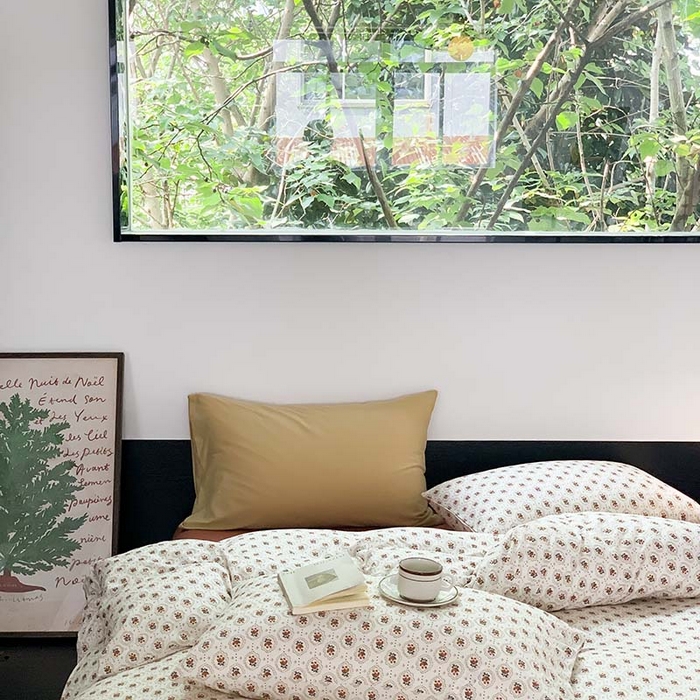 91家纺网 家纺一手货源 找家纺 源启生活 2025秋冬新款A类全棉针织棉活性印染四件套 巴比伦