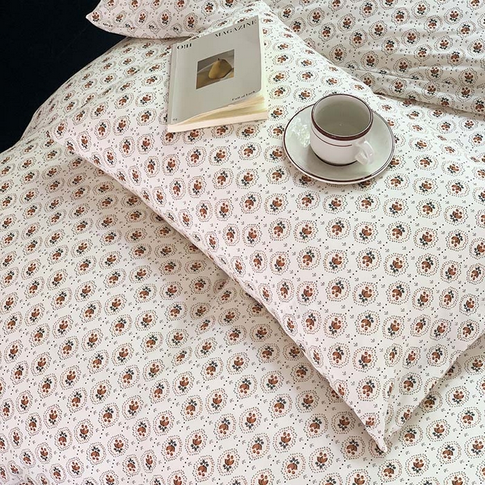 91家纺网 家纺一手货源 找家纺 源启生活 2025秋冬新款A类全棉针织棉活性印染四件套 巴比伦