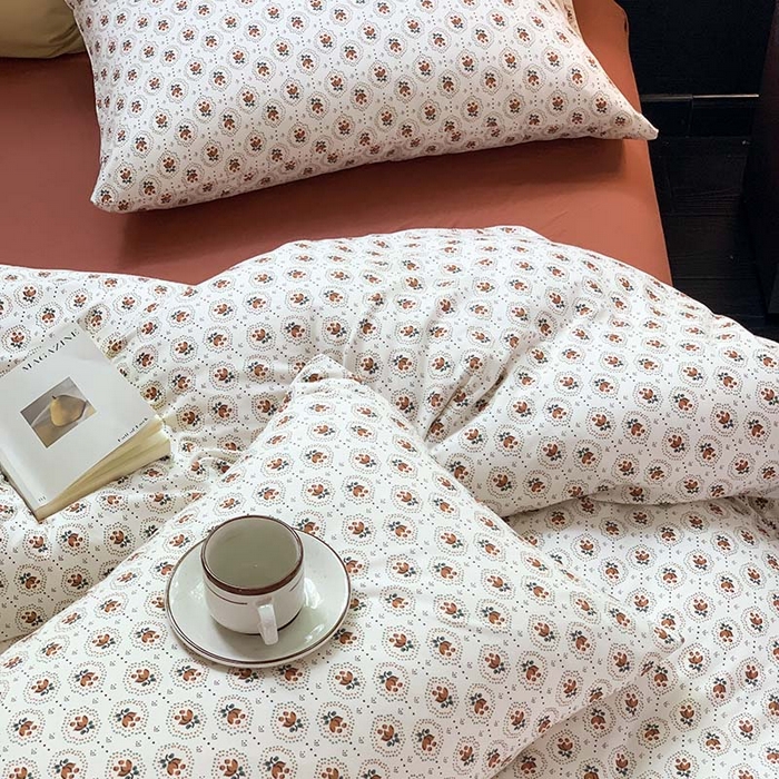 91家纺网 家纺一手货源 找家纺 源启生活 2025秋冬新款A类全棉针织棉活性印染四件套 巴比伦