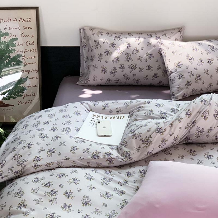 91家纺网 家纺一手货源 找家纺 源启生活 2025秋冬新款A类全棉针织棉活性印染四件套 那些花儿