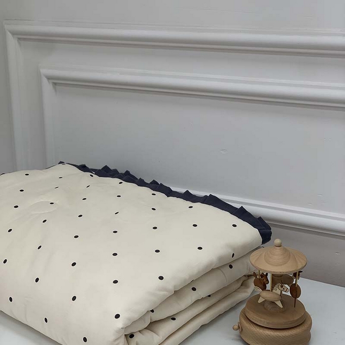 91家纺网 家纺一手货源 找家纺 源启生活 2025新款A类绉纱花边款有氧双层纱夏被被子被芯 赫本