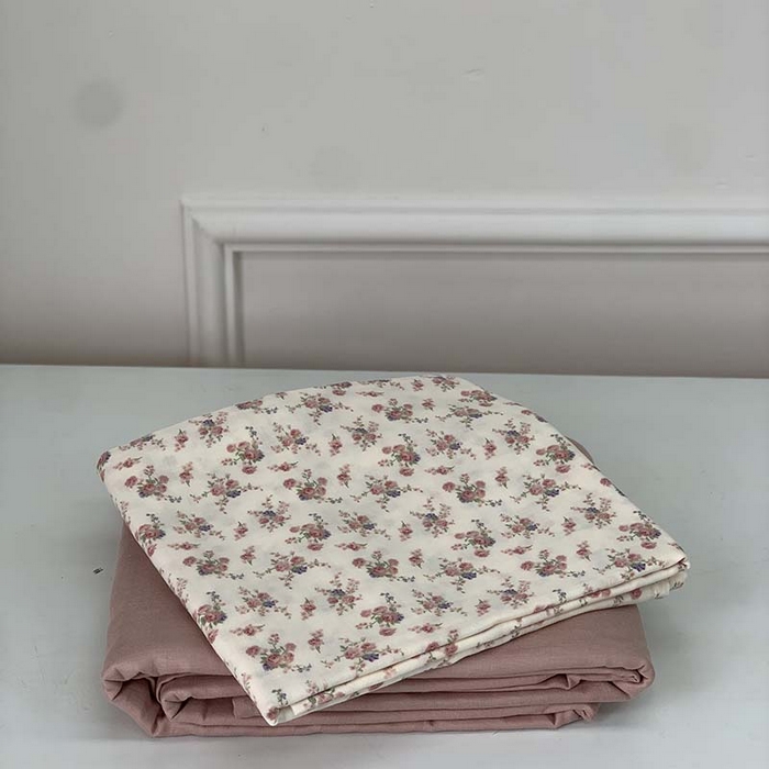 91家纺网 家纺一手货源 找家纺 源启生活 2025新款A类绉纱花边款有氧双层纱夏被被子被芯 露丝