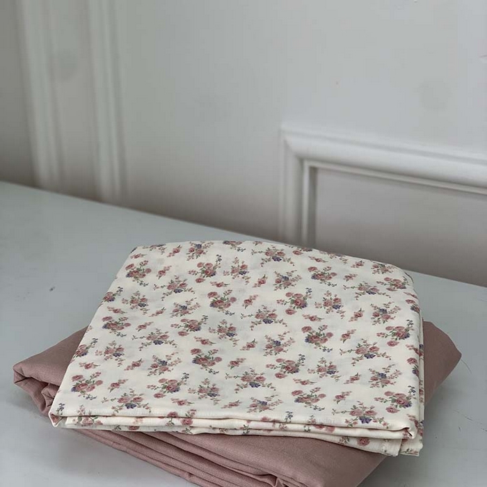 91家纺网 家纺一手货源 找家纺 源启生活 2025新款A类绉纱花边款有氧双层纱夏被被子被芯 露丝