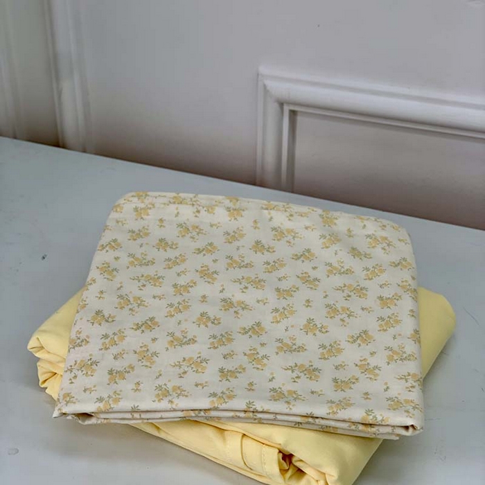 91家纺网 家纺一手货源 找家纺 源启生活 2025新款A类绉纱花边款有氧双层纱夏被被子被芯 小美满