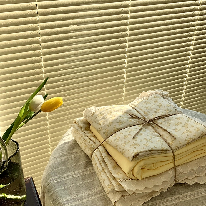 91家纺网 家纺一手货源 找家纺 源启生活 2025新款镂空蕾丝边四件套 小美满