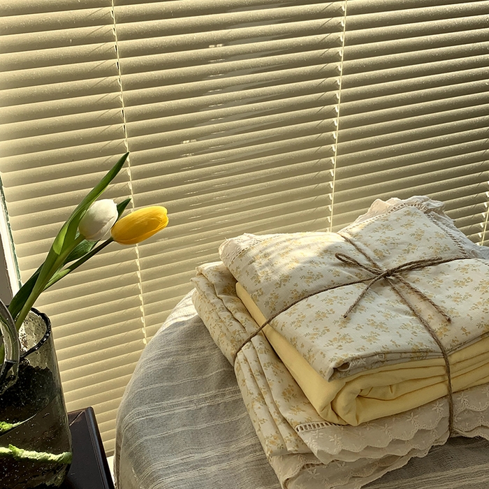 91家纺网 家纺一手货源 找家纺 源启生活 2025新款镂空蕾丝边四件套 小美满