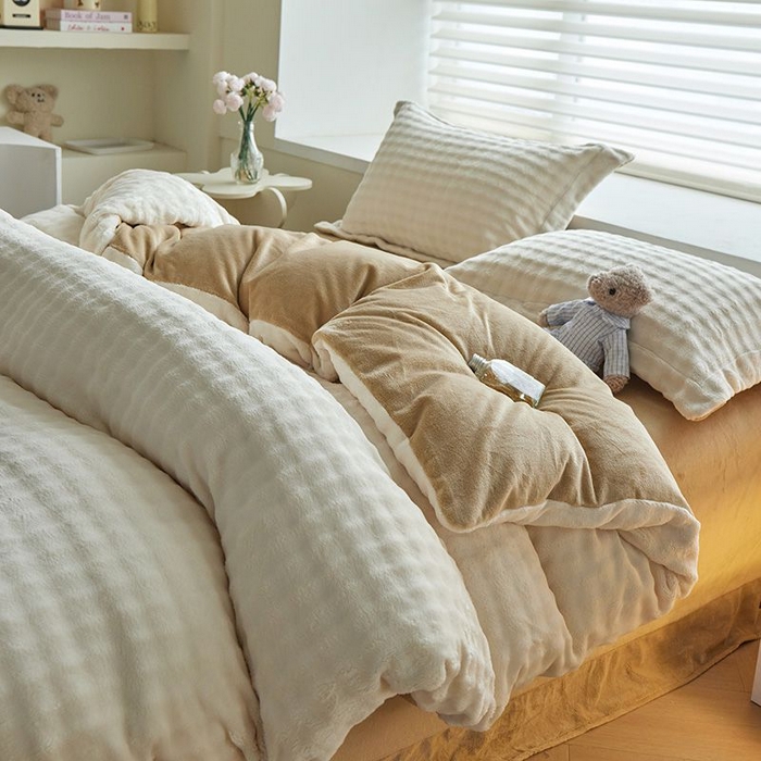 91家纺网 家纺一手货源 找家纺 （总）卡斯诺家纺馆 2025新品芦荟棉单品被套